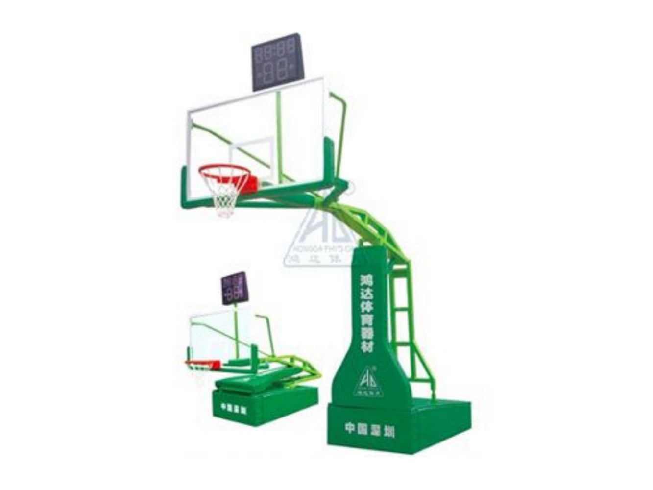 电动液压篮球架